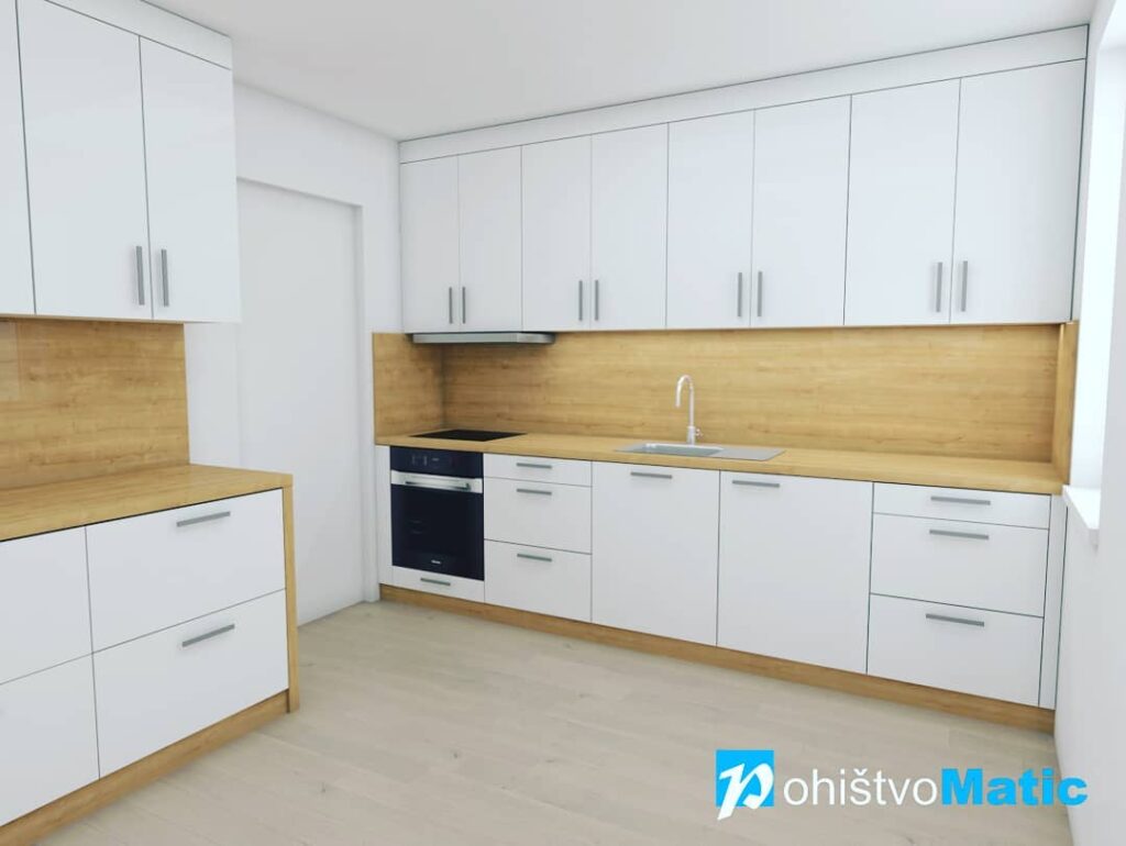 3D izris pred izvedbo, pred izvedbo vam v podjetju Pohištvo Matic zagotovijo izris izbranega pohištva.