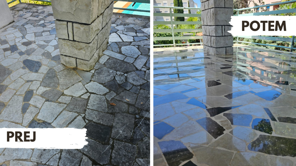 Poliranje in obnova granitne delovne plošče