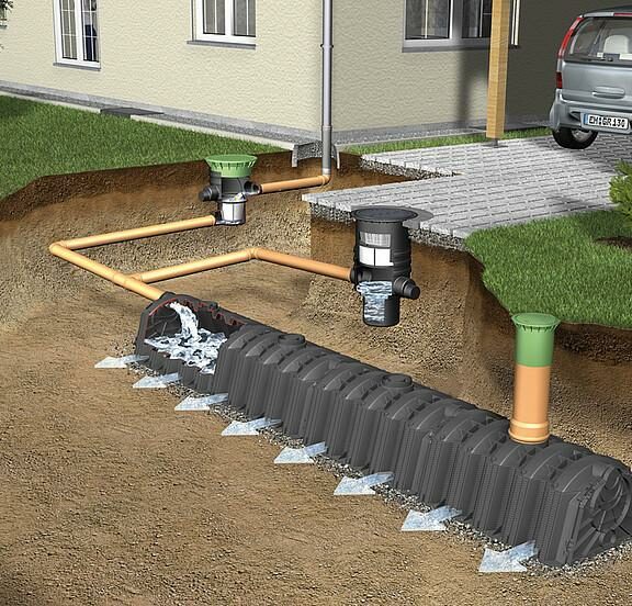 Ponikalni tunel 300 l – vgradnja na terenu