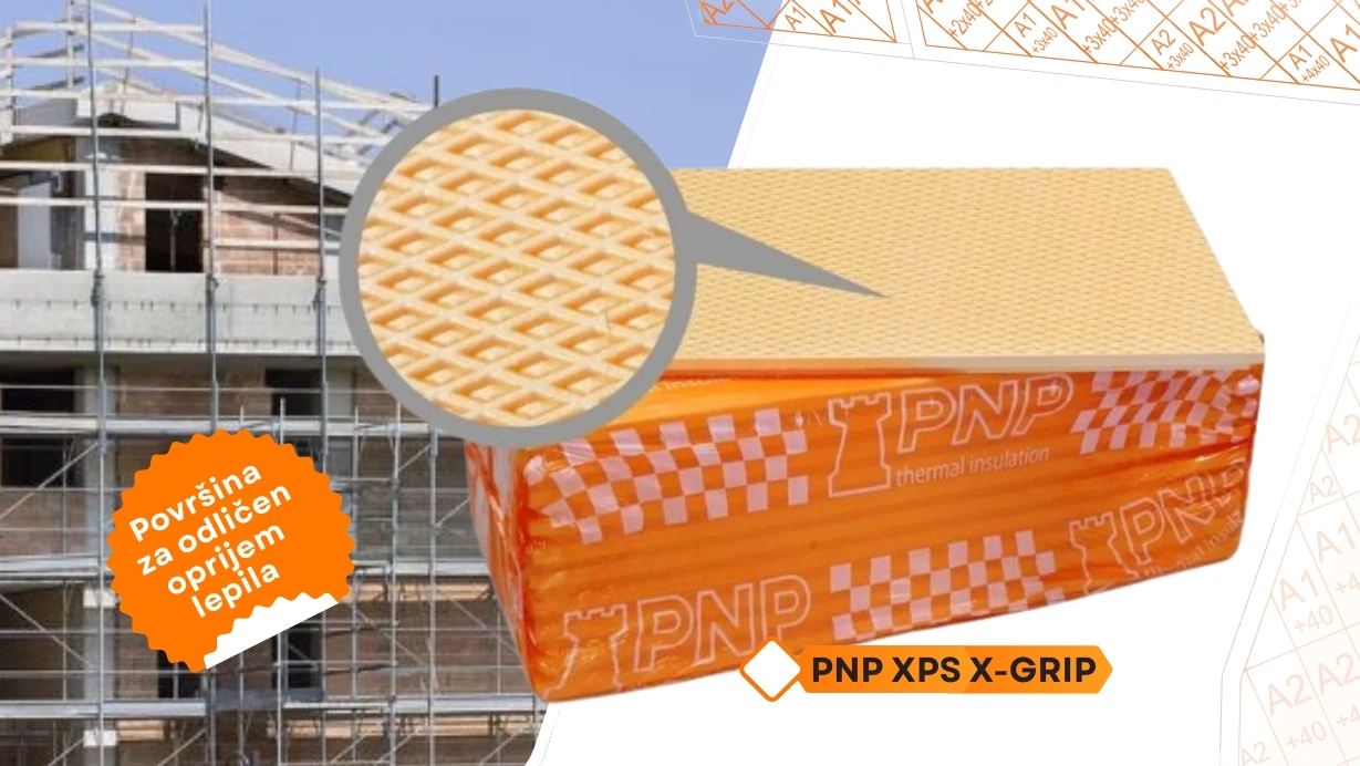 Pnp Xps X Grip Toplotno Izolacijske Plosce Hrapava Povrsina Oprijem