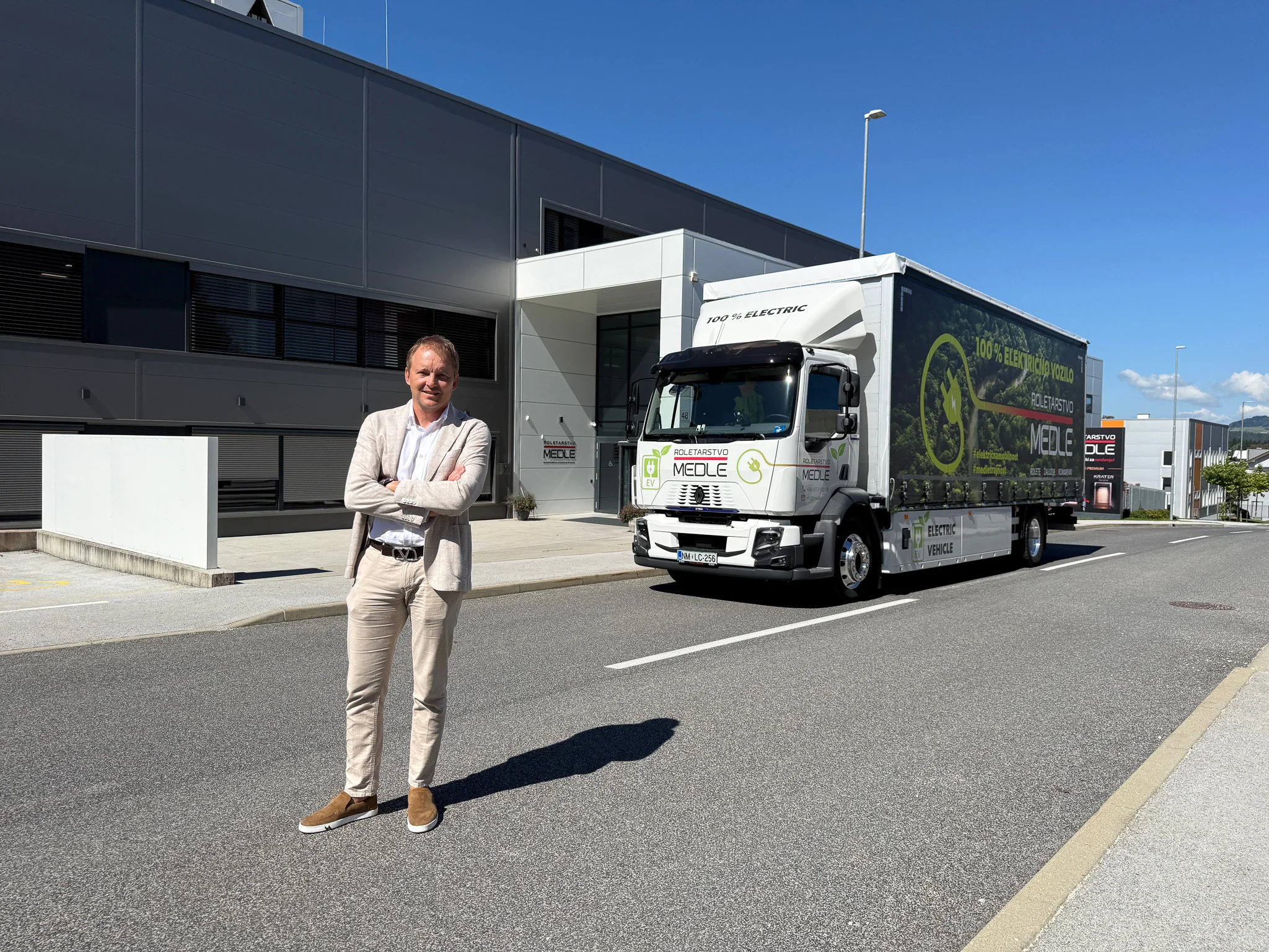 Roletarstvo Medle Direktor Elektricni Tovornjak 2025