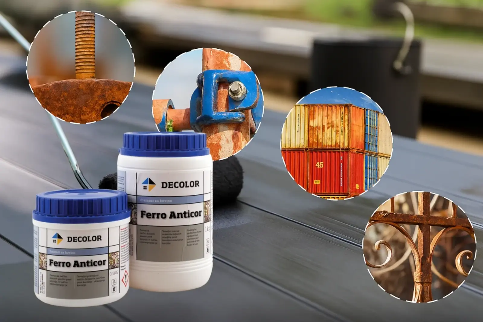 Ferro Anticor Decolor Premaz Proti Rji Primer Uporabe