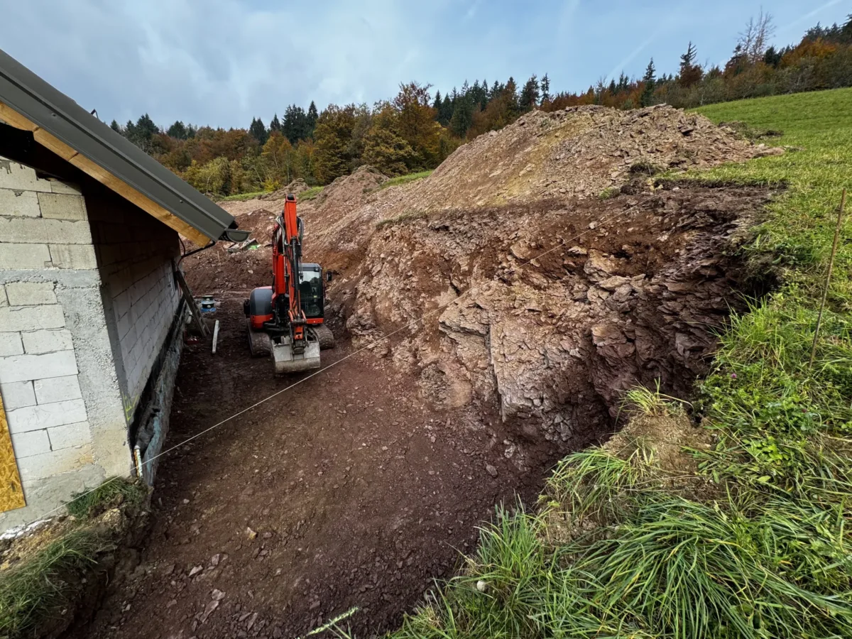 Izvedba Izkopov Teren Ureditev Klemencic