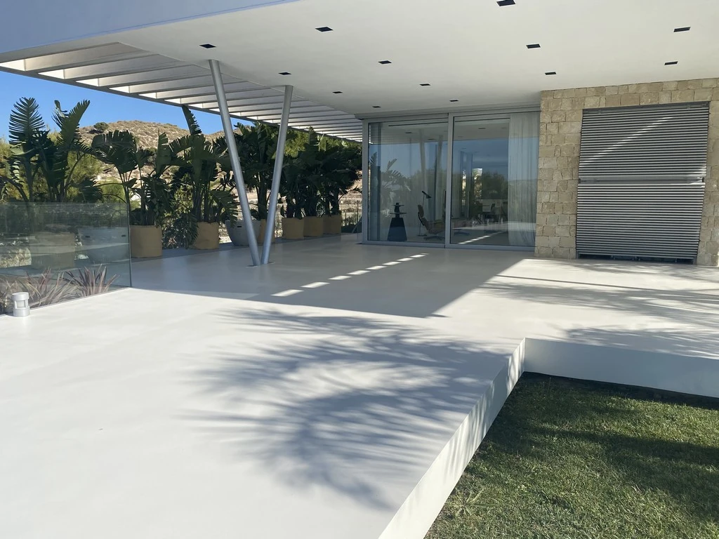 Mikrocement Cementec Terasa Zunanje Tlaki