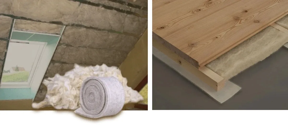 Soven Izolacija Vgradnja Streha Tla