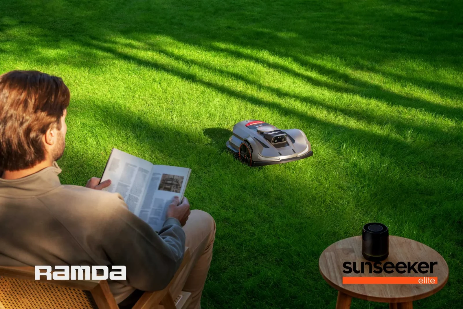 Robotska kosilnica Sunseeker Elite X5 Gen2 z naprednimi varnostnimi sistemi za brezskrbno uporabo – Ramda