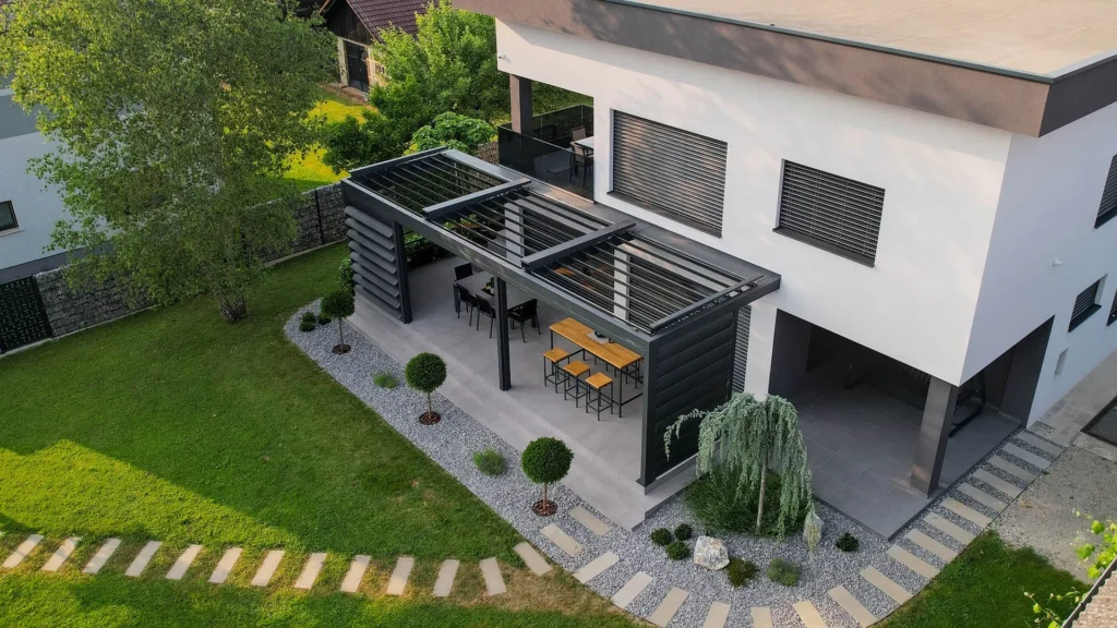Bioklimatska Pergola Vrt Terasa Aluminij