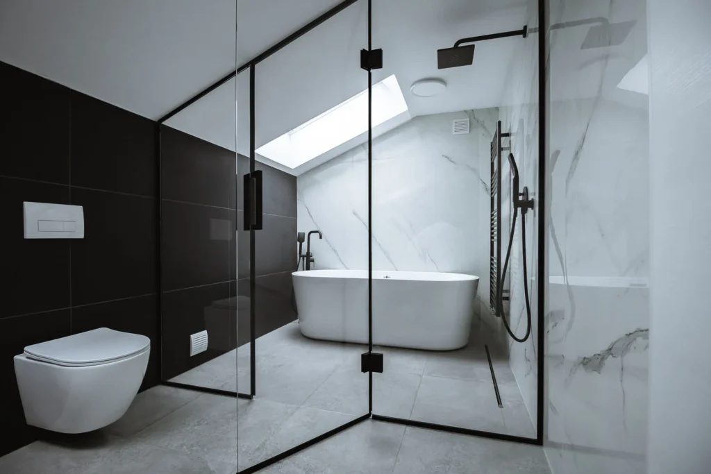 Walk In Steklena Tus Kabinba Stekarstvop Zelko Po Meri